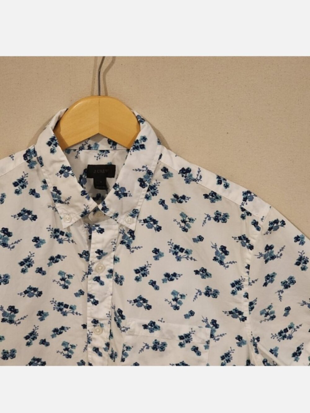 J. Crew Short Sleeve Button Down S